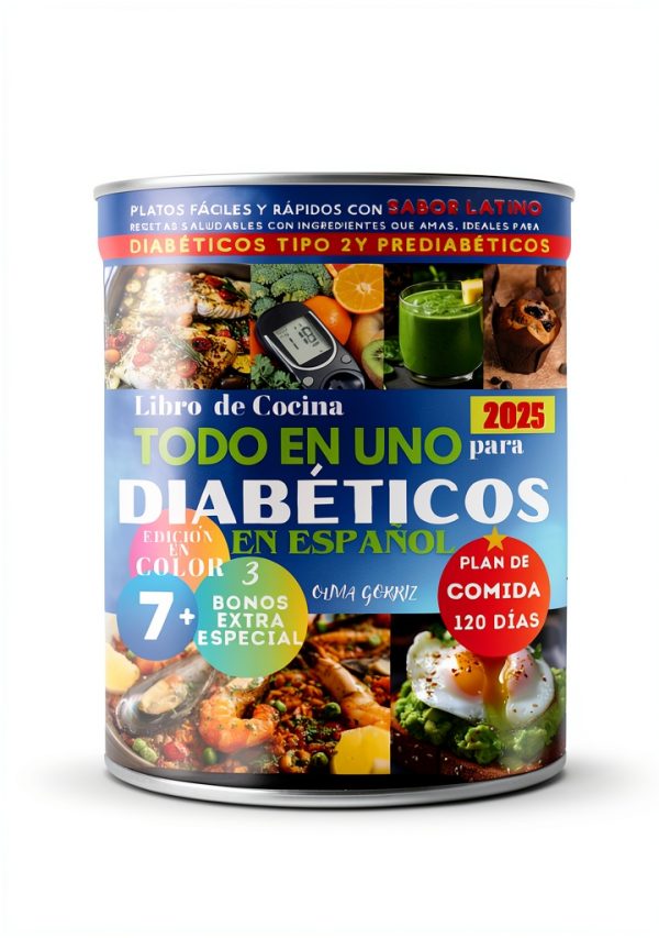 Diabetic Sugar-Free Cooking eBook 317 Pages by Cocina Saludable-0