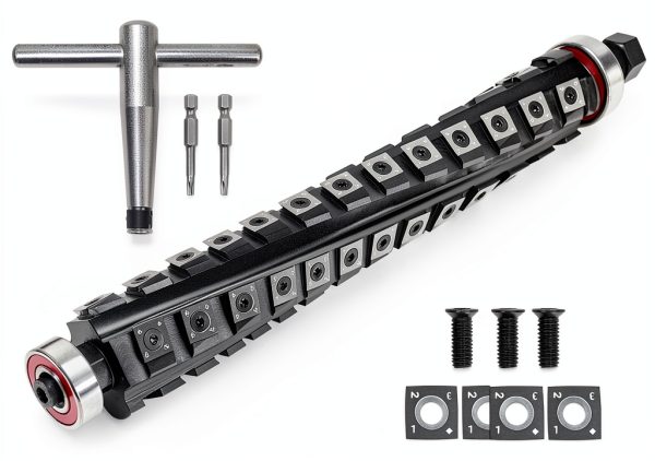 SpeTool Helical Cutter Head 12.5 inch with 56 carbide inserts-0