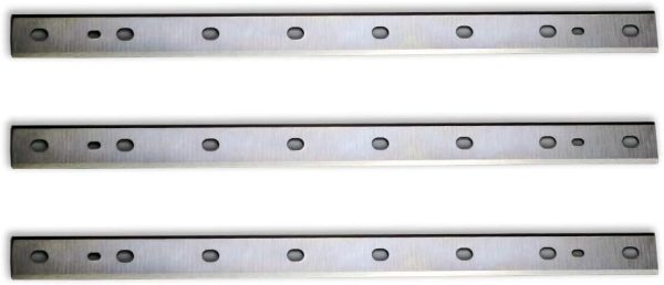 Planer Blades Replacement for DeWalt DW734 12.5-Inch Set of 3 HSSQ-0