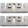 FOXBC 3-1/4 Inch 82mm TCT Carbide Planer Blades Replacement For Makita N1900B, KP0810, XPK01, DeWalt D26676, DW6655, DW680, Bosch 1594 PA1205, Ryobi and most Hand-Held Planer-2